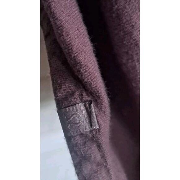 Lululemon Flannel Shirt Women's Size 2 XS Purple Button Up Cotton Soft Comfort - Picture 5 of 6
